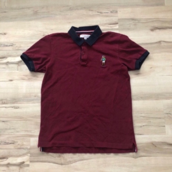 U.S. Polo Assn Red Polo Shirt Classic Style - Picture 1 of 7
